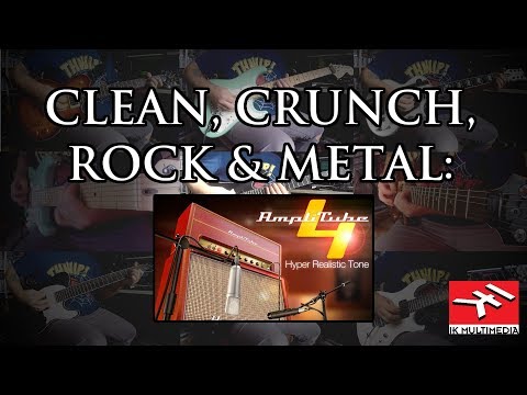 Clean, crunch, rock & metal: Amplitube 4