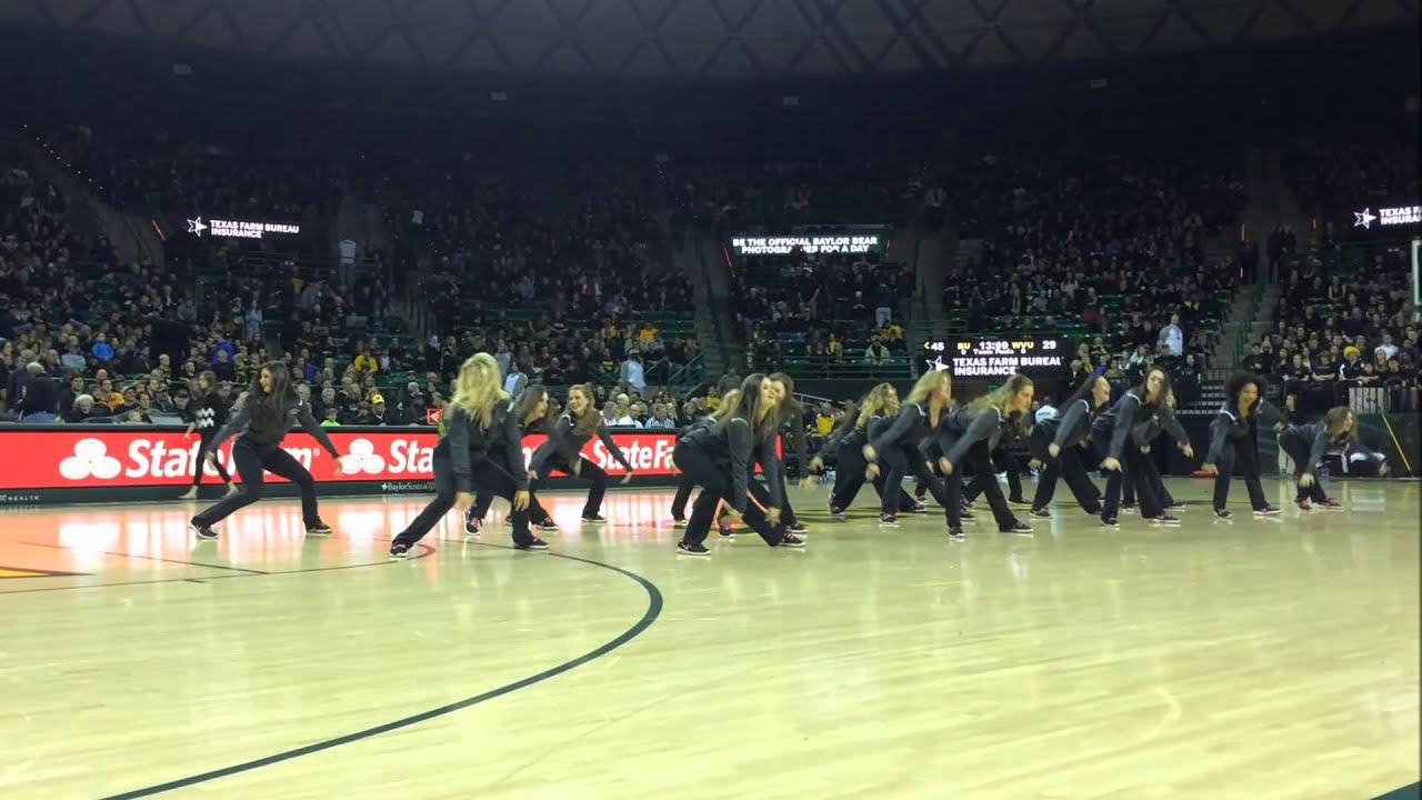 Baylor Song Leaders Basketball Game 2015 YouTube