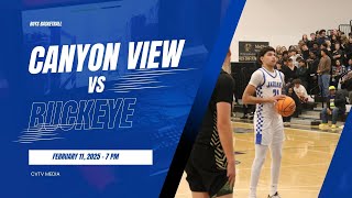 Canyon View vs. Buckeye Union (Boys Basketball)