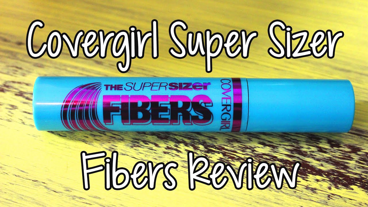 Covergirl Super Sizer Fibers Mascara Review - YouTube