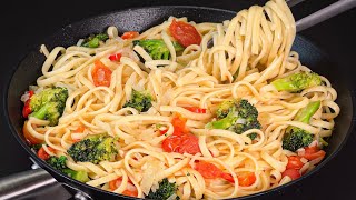 ¡Hago esta pasta de brócoli cada 3 días! Receta increíble en 10 minutos