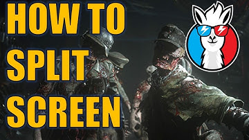 How to Split Screen Matchmaking Call of Duty WW2 Zombies