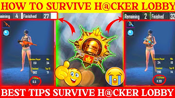 How To Survive Hacker Lobby In Conqueror | Best Tips In Solo Conqueror #soloconquerorpush