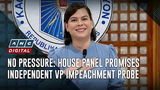 No pressure: House panel promises independent VP impeachment probe | ANC