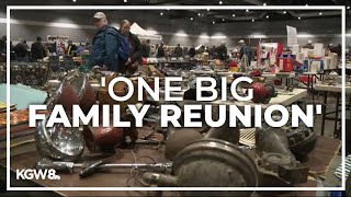 Car enthusiasts look for rare parts, fellow fans at Portland Auto Swap Meet