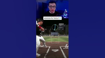 Playing VS Koogs & His SUPERFRACTOR 99 MIKE TROUT #shorts