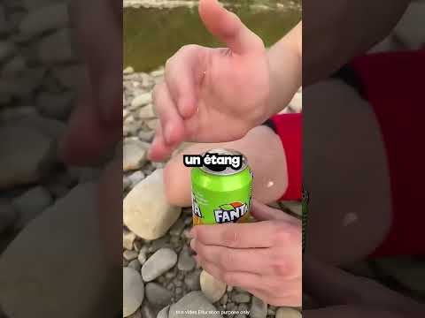 😱 Il a trouvé une canette de soda dans la jungle