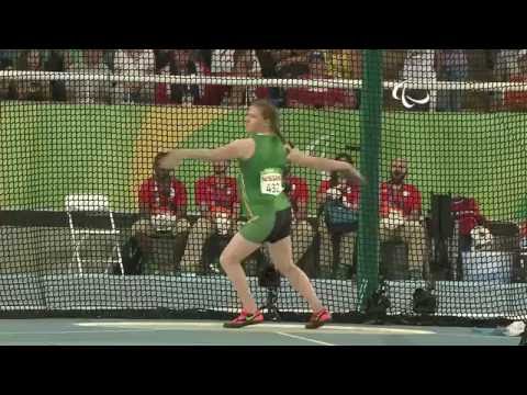 Athletics | Women's Discus - F38 Final | Rio 2016 Paralympic Games