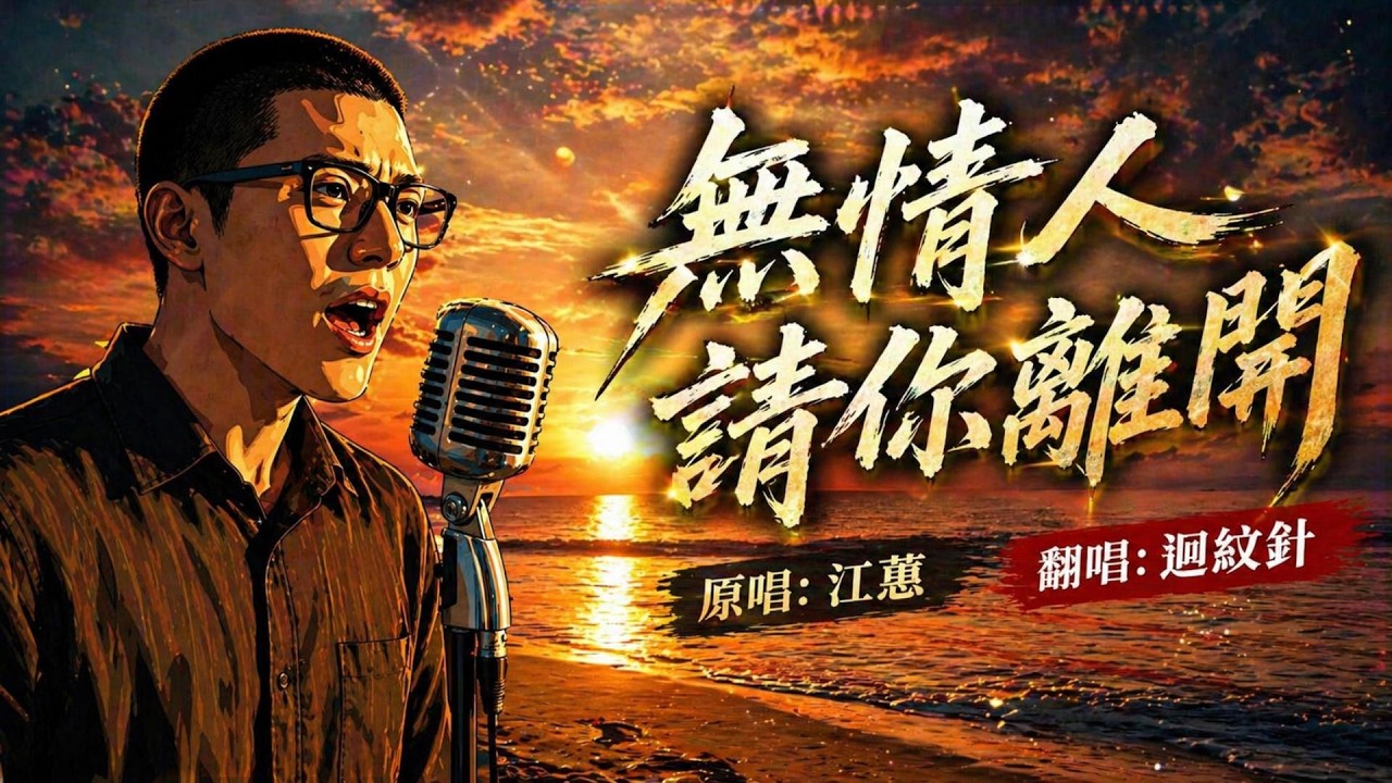 【迴紋針翻唱】🎤《無情人請你離開》｜爛去的石頭、乾去的海水，請你攏總拿返去！心碎台語金曲