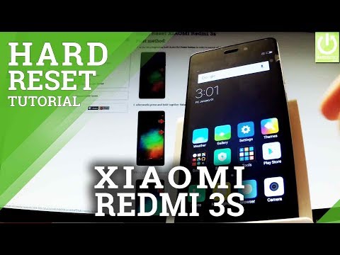 Video: How To Reset Xiaomi Redmi 3s To Factory Settings