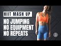 Low Impact, No Repeats HIIT Workout // No Equipment