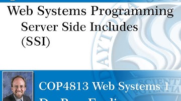 Web Programming - Server Side Include