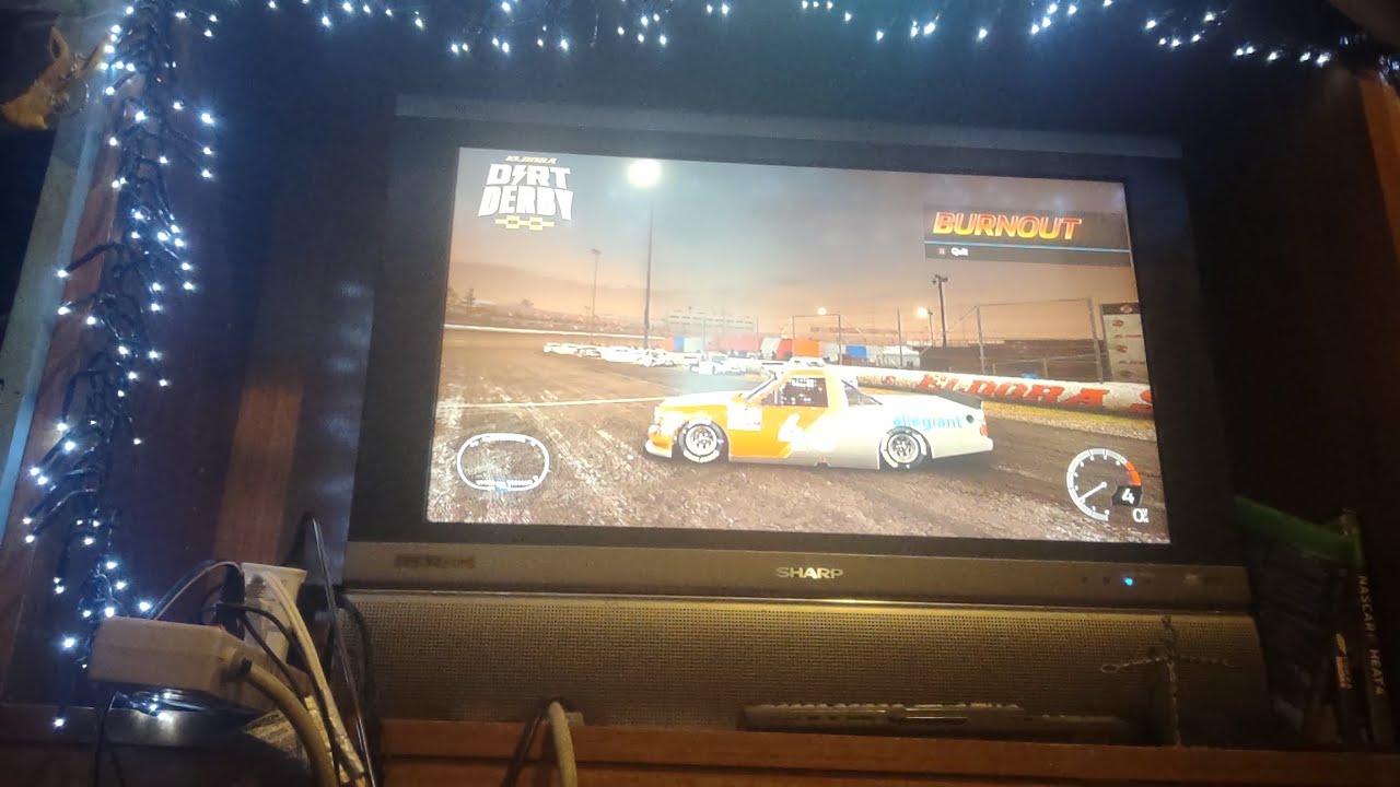 Action 46 Motor Madness Career mode NASCAR Gander Outdoors truck series at Eldora the dirt derby
