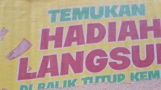 teh gelas berhadiah juta.an ini carannyaa