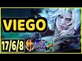 VIEGO VS BRIAR - 17/6/8 KDA JUNGLE GAMEPLAY