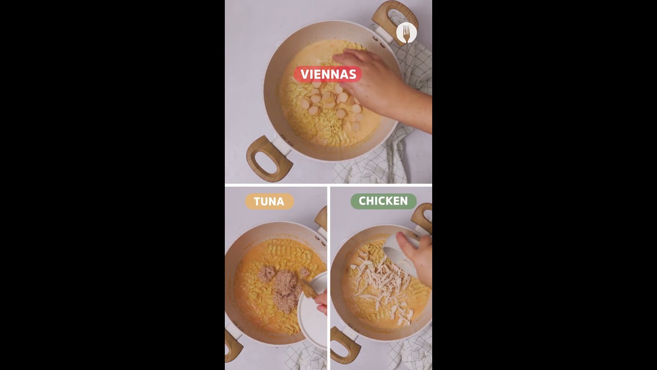 Creamy 2 Minute Noodles Served 3 Ways