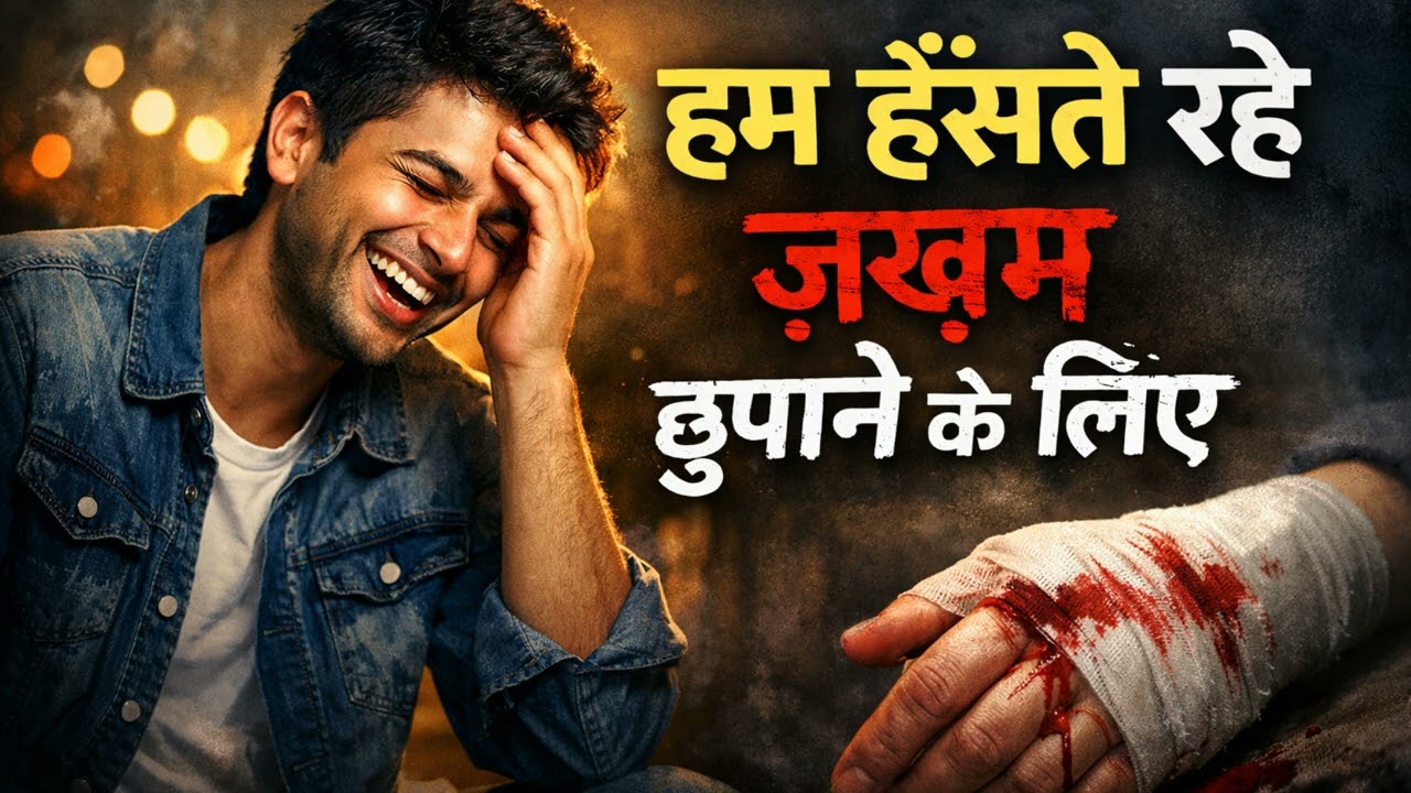 हम हँसते रहे ज़ख़्म छुपाने के लिए | Classical Sad Ghazal | नग़मे और मैं  ! Ai generated|