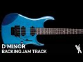 John Petrucci Inspired Modern Metal Guitar Backing Track Jam in D Minor / F Major | 120 BPM