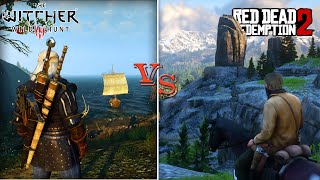 Which Game has Better Gameplay review - Witcher 3 vs RDR2?