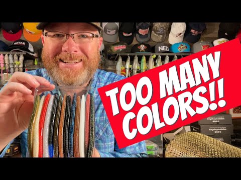 Stop Wasting Money on all those COLORS!! You only need FOUR Lure Colors!  #mrbasstv 