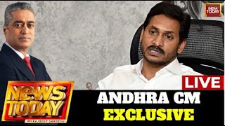 Rajdeep Sardesai LIVE | Andhra Pradesh CM YS Jagan Mohan Reddy Exclusive | India Today LIVE