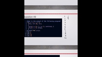 GATE DA Sample Paper (2024) Question No. 49 (on Output) Solution