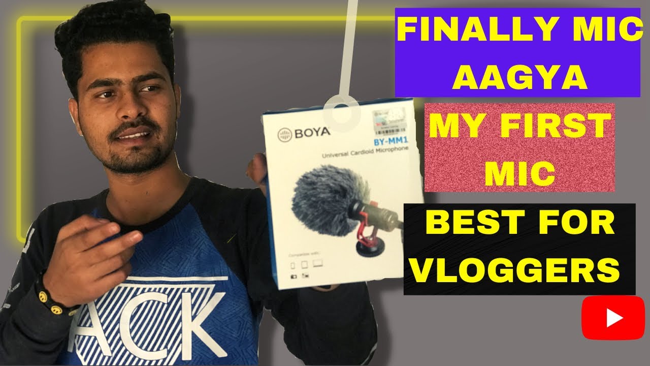 Finally mic aagya ☺️|| best mic for bloggers 