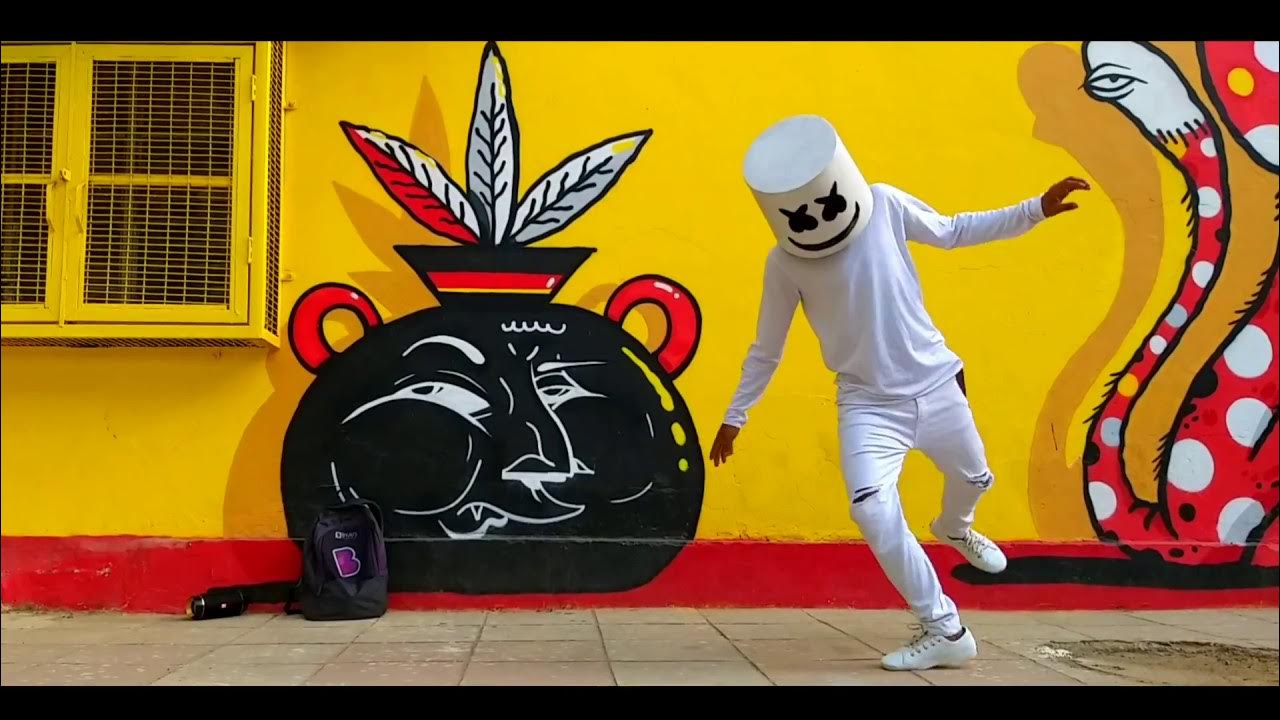 Marshmello alone dubstep ft. Jackrob Soundmachine freestyle Dance