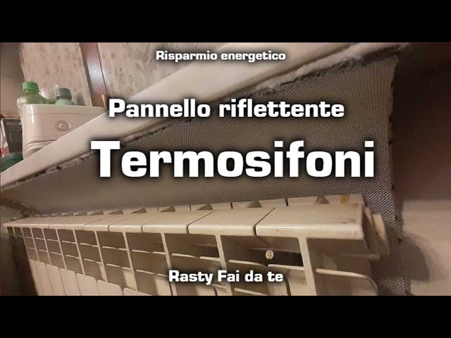 pannello termosifone risparmio energetico