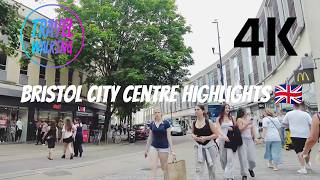 Bristol City Centre Highlights 🇬🇧 | Exploring Bristol UK in 4K Bristol City Centre Highlights 🇬🇧 | Exploring Bristol UK in 4K