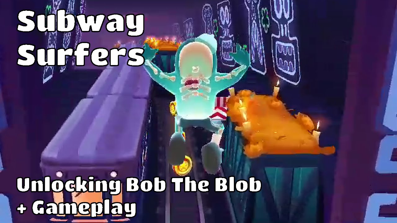 Subway Surfers Unlocking Bob The Blob + Gameplay YouTube