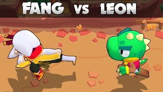 FANG vs LEON | 1vs1 | Brawl Stars