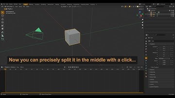 Split UI Area in the Middle - Blender