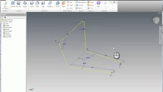Introduction to 3D Sketches in Autodesk Inventor