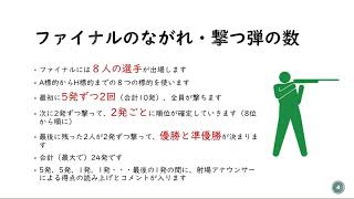 射撃ファイナル競技の楽しみ方