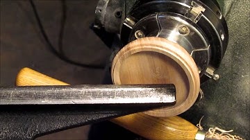 Wood Turning A Lid For The Winged Maple Box (with bonus FAIL footage!)