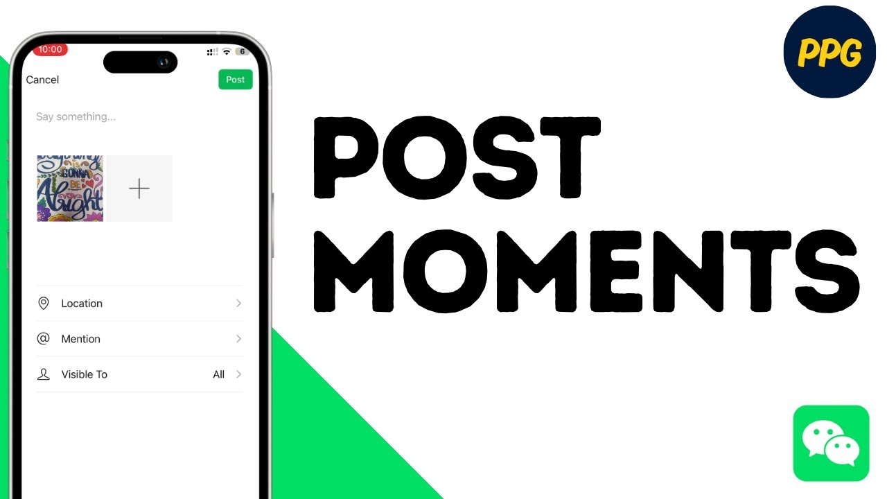 How To Post Moments On WeChat ? - YouTube