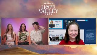 Interview with Jill Hennessy, Roan Curtis, & Lachlan Quarmby of "Hope Valley 1874" 3/18/26