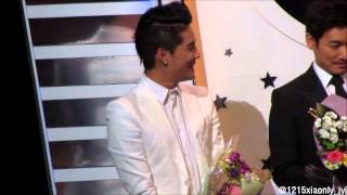 131007 XIA _ JUNSU 김준수 한국뮤지컬대상 4년 연속 인기스타상 수상!!