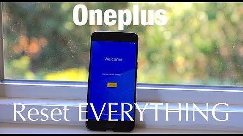 How to Hard Reset Oneplus 5 | Wipe Everything