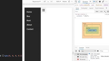 Slide right and left menu Html, Css and Jquery