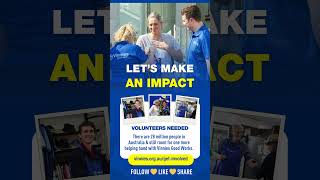 You can make a real difference in your community by volunteering with St Vincent de Paul Society.