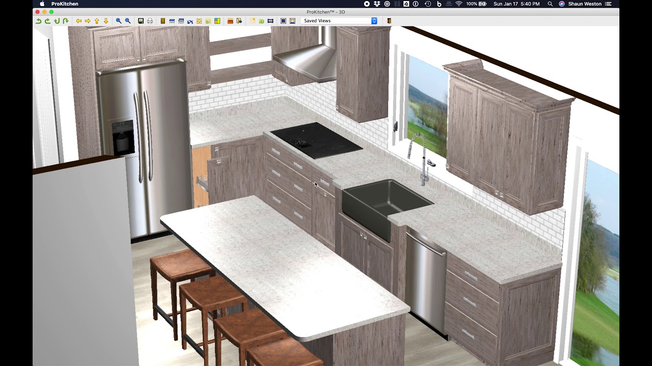 Schematic Design plymouth family Kitchen