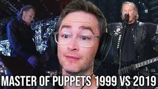 Best MASTER OF PUPPETS Performance EVER?! Metallica S&M 1999 VS Manchester 2019 Reaction