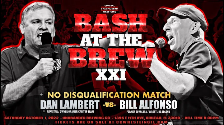 Dan Lambert vs. Bill Alfonso, No DQ, CCW Bash at t...