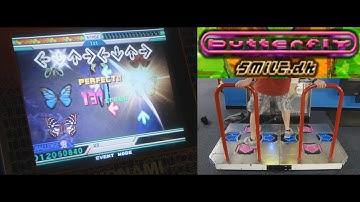 Kon - BUTTERFLY (Doubles Challenge) AAA on DDR EXTREME