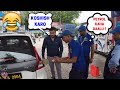 Filling PETROL in my ELECTRIC CAR !! *FUNNY REACTIONS* 😂😂😂