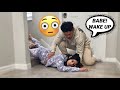 Pass Out Prank On Husband! *Cute Reaction*