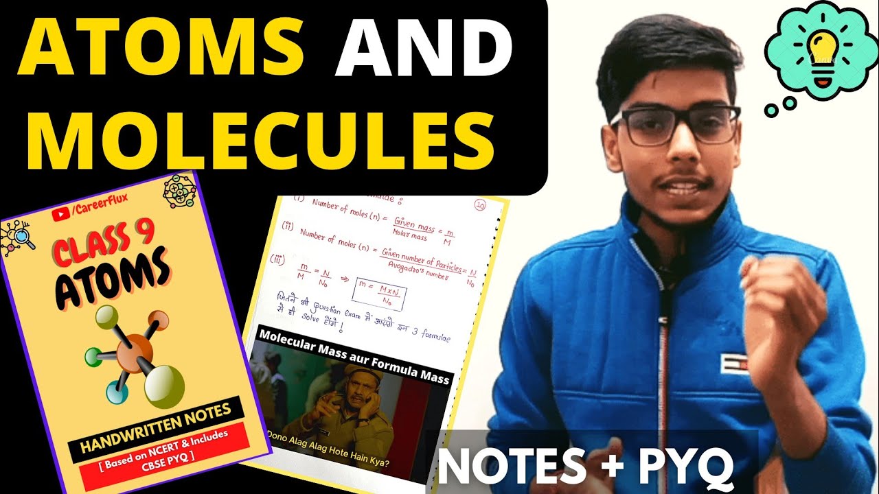 Atoms and molecules class 9 notes class 9 science chapter 3 class 9