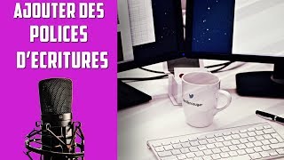 Comment ajouter des polices d'écriture ?  Tuto en Français! screenshot 4